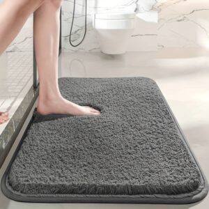 1pc Bathroom Rug Thickened Non-Slip Soft Plush Absorbent Floor Mat, Bathroom Additions And Home Decor for a Safe Suitable for Family Living Room Kitchen Bedroom Farmhouse Carpet Spring Summer Autumn Winter Christmas Thanksgiving Halloween PVC Rug