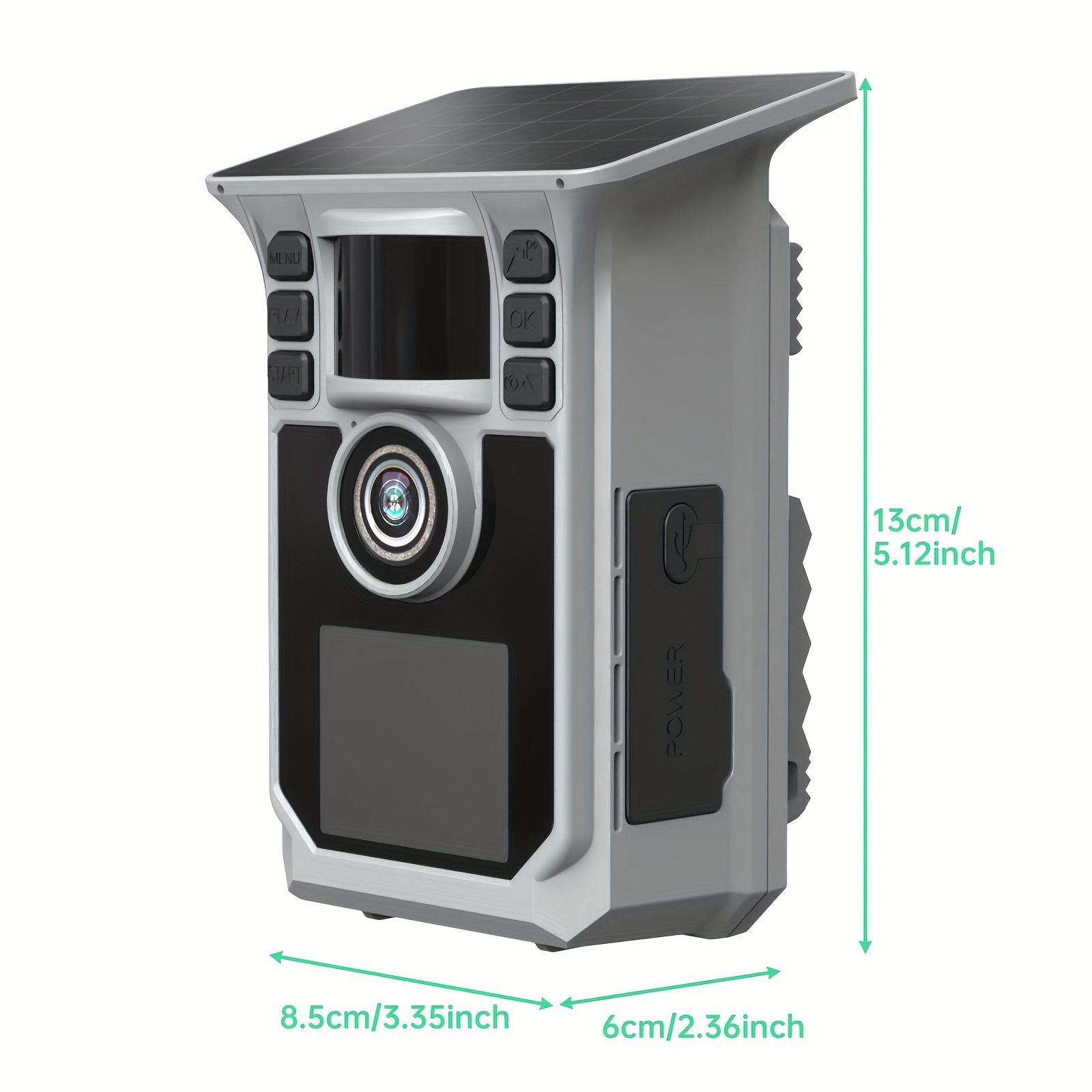Wifi Trail Camera 4K 48MP Built-In 5000Mah Battery Suitable with Ip67 Waterproof 0.2S Trigger Speed for Wildlife, Security, And Surveillance 130-Degree Wide-Angle Lens - Image 2