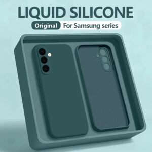 Phone Case: Magnetic Case Compatible with Samsung A16 A17 A56 A57 A36 A37 S26 S25 S24 S23 S22 Ultra S25 FE in Deep Blue/Deep Green/Black/Yellow/Red, Ideal for Gifts Scratchproof Anti-fingerprint