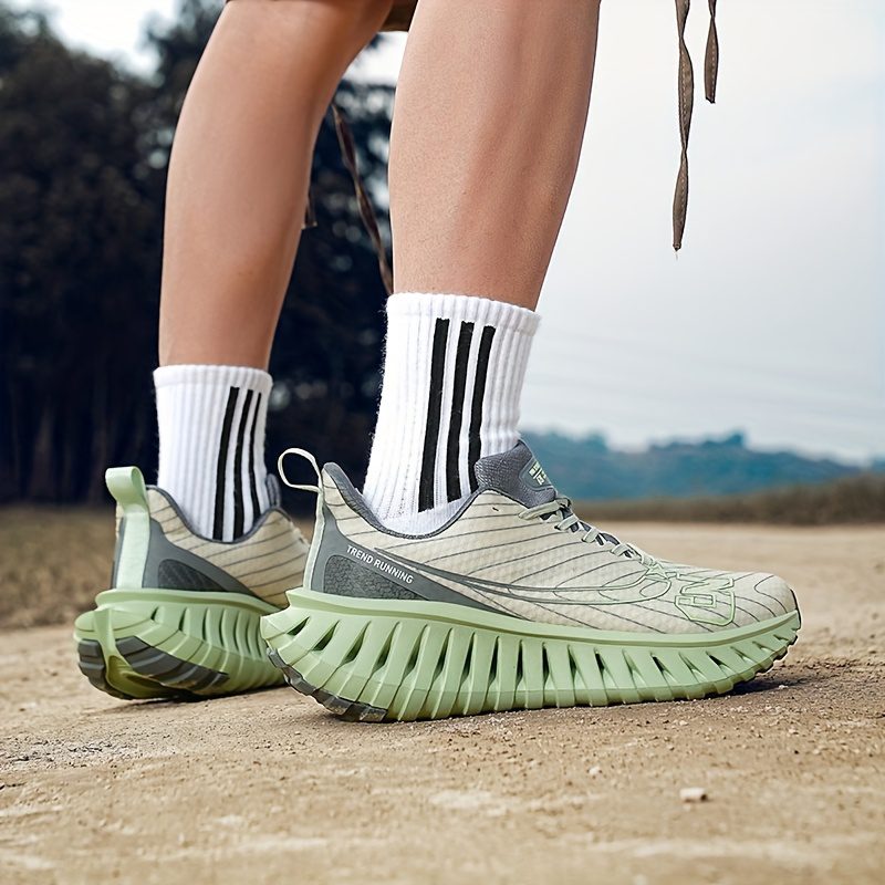 Men's Casual Sneakers, Road Running Shoes, Outdoor Trail Running Shoes, Slip-Resistant and Durable Mesh Breathable Lightweight Hiking Shoes, Indoor/Outdoor Road Running Shoes, Fashion Sneakers, Fitness Shoes, Large Size Shoes, Track and Field - Image 6
