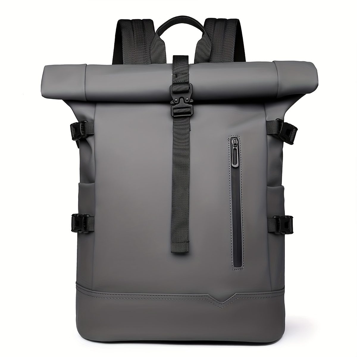Roll-top Backpack 2025 New Style Women's Backpack, Fashionable and Trendy, Large-capacity Travel Backpack, Commuting Computer Bag for Men - Image 6