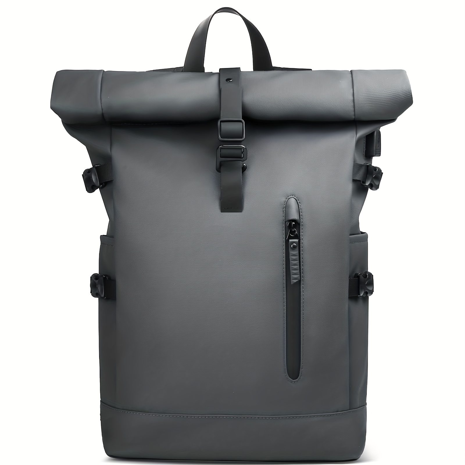 Casual Backpack Fashion Men'S Business Backpack Laptop Large Capacity Student Backpack Travel Casual Oxford Cloth Backpack Suitable for Commuting Outdoor Travel Women'S Minimalist Style Storage Bag - Image 3