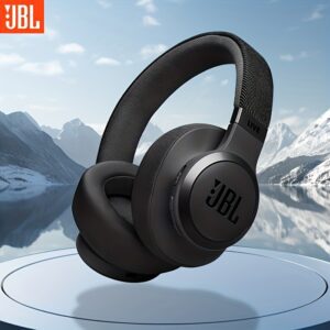 JBL LIVE770NC Wireless Over-Ear Headphones with Active Noise Cancellation, Ideal for Stereo Calls, Offers 50 Hours of Playtime, High-Quality HIFI Sound, And Deep Bass, Perfect for Travel And Home Office Use