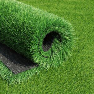 3.3*13.1ft Artificial Grass Turf Reusable Dog Pee Pads Potty Training with Drainage Holes Fake Grass Patch Turf for Dogs Pets Lawn Balcony 39.37*157.48inch/100x400cm