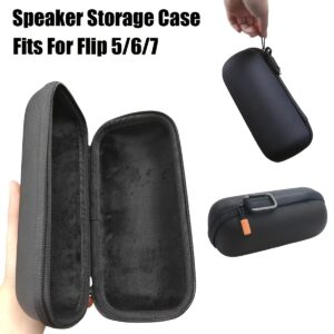 EVA Speaker Case for JBL Flip 3/4/5/6, Shockproof Protective Carrying Bag with Handle, Portable Outdoor Storage Case (Case Only, No Speaker Included), Ideal Gift for 5 Major Holidays (Christmas, Halloween, Easter, Valentine's Day, Thanksgiving)