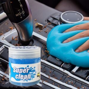 Reusable Car Cleaning Gel for Car Suitable for Detail Kit Interior Cleaning Keyboard Air Vent, Car Cleaning Slime, Car Interior Fittings Cleaning Tools
