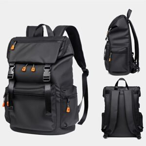 Backpack, Men's Business, Large Capacity, High-end Computer Backpack, Versatile Backpack for Middle and High School Students, Backpack