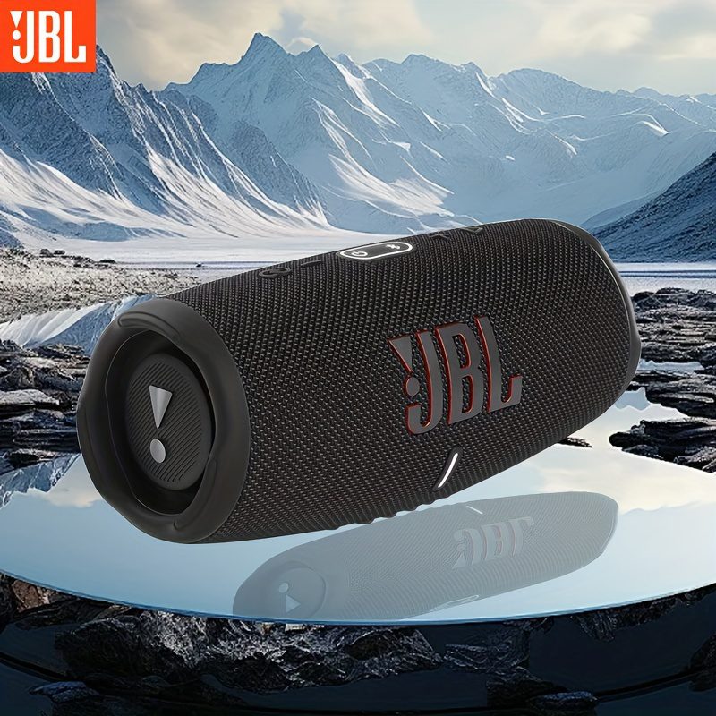 JBL CHARGE5 Wireless Speaker, Outdoor Powerful Bass Portable Speaker for Square Dancing, Camping, Outdoors, Parties, Premium Speaker, Connects to Phone/Tablet/TV. Suitable for Home, Car, Outdoors, Valentine's Day, Christmas, Gift Speaker - Image 4