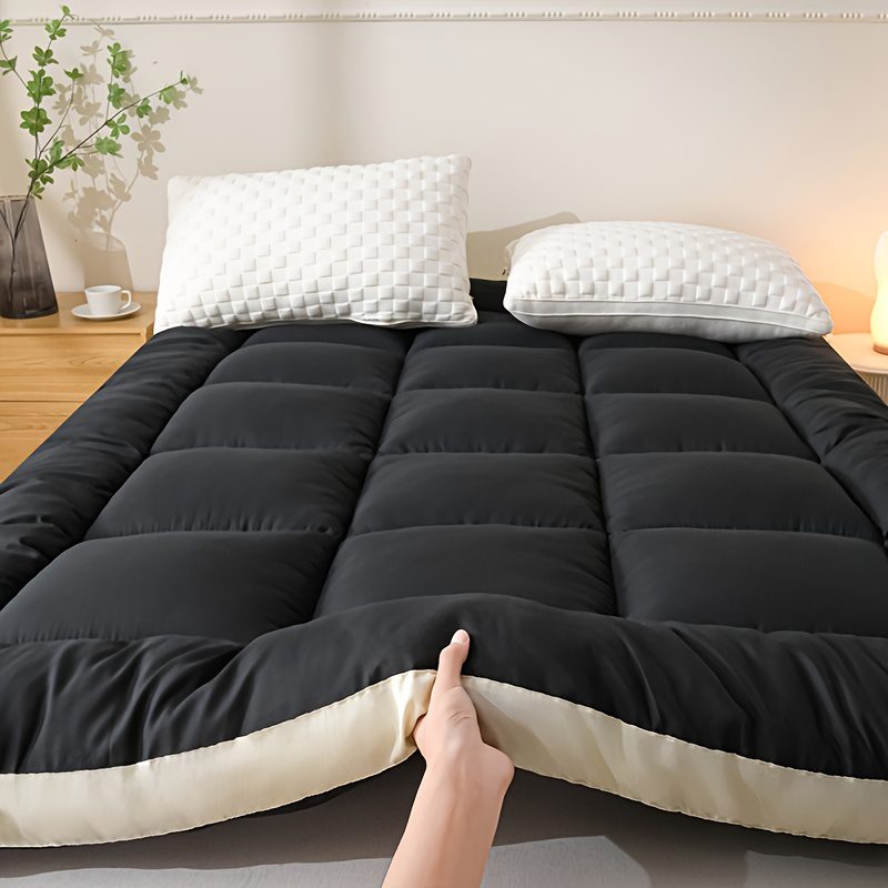 1pc Luxury Mattress Topper, Instant Warmth for Winter Cold Protection, Ultra-Soft, Comfortable, and Thickened Thermal Pad with Four-Corner Straps, Three-Dimensional Quilted Mattress Protector. Skin-Friendly, Breathable, and Fluffy, the Top Choice - Image 9