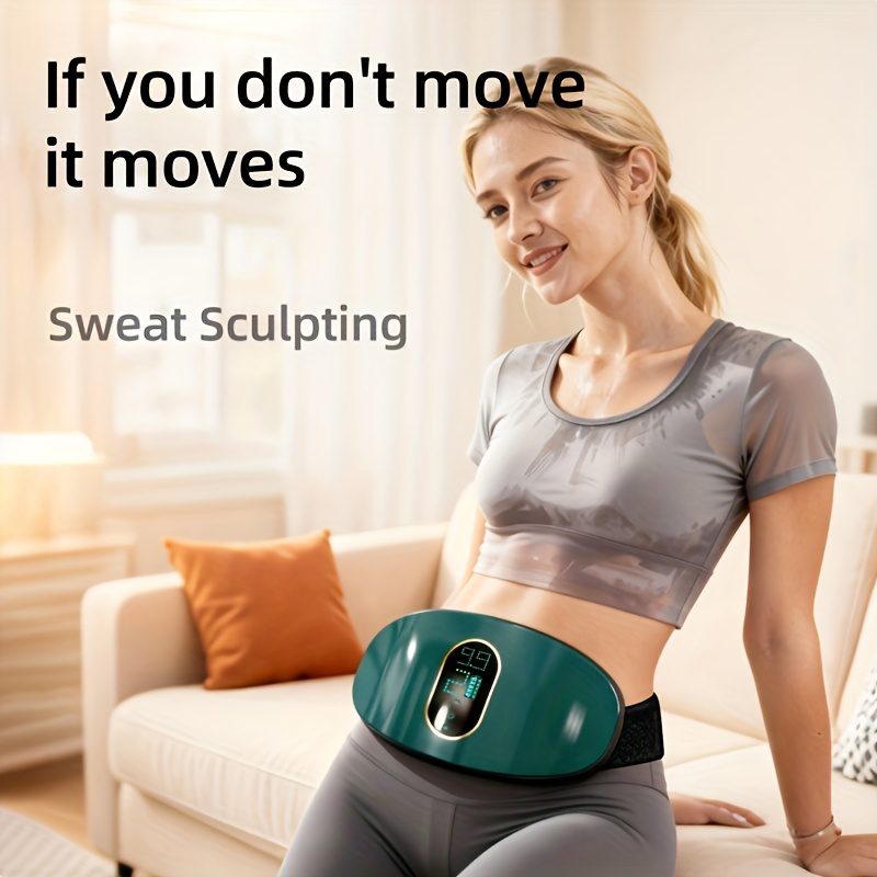 Portable Massage, Loss And Full Body Massager, USB Charging, Intensity Adjustment, Fast Weight Loss 12.7 KG Lazy Weight Loss Machine, Abdominal And Belly, Essential for People with Big Bellies, Elephant Legs, And Beer Bellies - Image 4