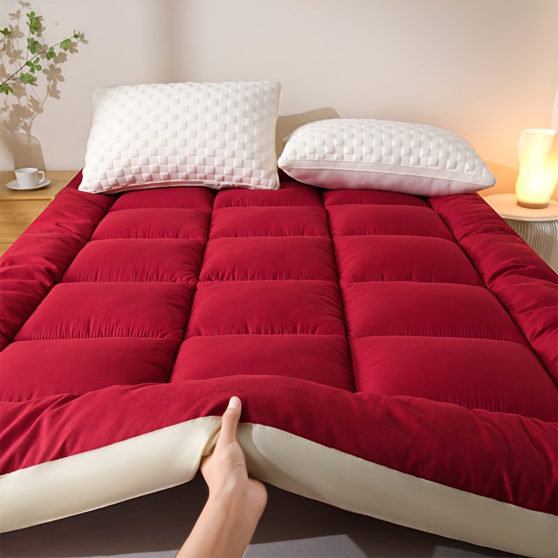 1pc Luxury Mattress Topper, Instant Warmth for Winter Cold Protection, Ultra-Soft, Comfortable, and Thickened Thermal Pad with Four-Corner Straps, Three-Dimensional Quilted Mattress Protector. Skin-Friendly, Breathable, and Fluffy, the Top Choice - Image 13