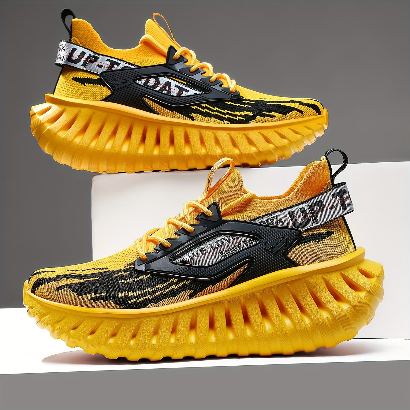 Fashion Street Retro Casual Sports Shoes | Men'S Large Size, Breathable Mesh, Non-Slip, Lightweight, Versatile For Hiking & Daily Wear, N-Hot Brand