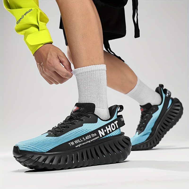 Sneakers, Men's Outdoor Trail Running Shoes, Breathable, Shock Absorption, Lightweight, Soft Sole, Training Mesh, Casual Fashion - Image 2