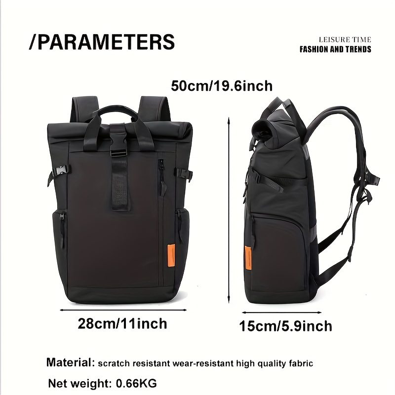 Men's and Women's Fashionable New Year's Gift Flip-Top Weight-Reducing and Stress-Relieving Backpack, New Trendy Valentine's Day Gift, Cut-Resistant Bag, Shoulder Backpack for Men and Women, Casual Backpack That Can Be Worn on the Back or Carried by - Image 5