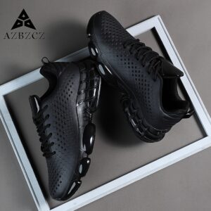 Men'S Athletic Shoes, Low-Top Casual Lace-Up Sneakers, Comfortable Footwear