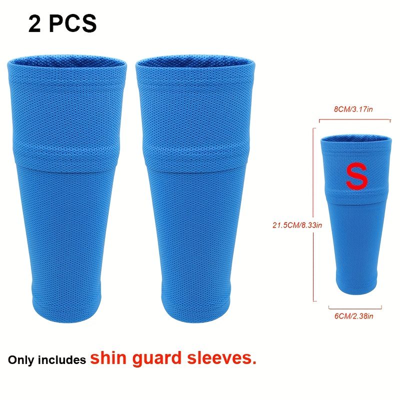 Set of 2 Breathab Shin Seves Designed for Soccer, Featuring a Durab New Sty Avaib in Sizes S, M, And These Extra Roomy Shin Socks Provide for Comfort And Are Ideafor Summer Camps And Agues - Image 13
