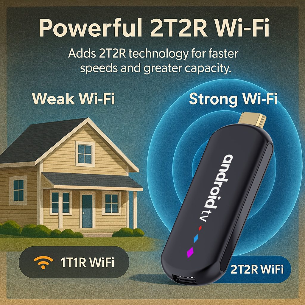 H96 MAX Features a Amlogic S905L3 Quad-Core CPU, Quad-Core Cortex-A53@2.0Ghz, Running Android 14.0 with 2GB And 16GB Storage. It Supports 4K HD Output, Dual-Band Wifi (2.4G/5G), Wireless 4.0, And Google Voice Assistant for Smart TV Functionality - Image 9