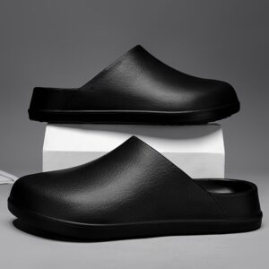 HUGSEA Unisex EVA Faux Crocodile-Pattern Garden Shoes, Nurse Shoes, Lightweight and Comfortable Slippers for Home Use