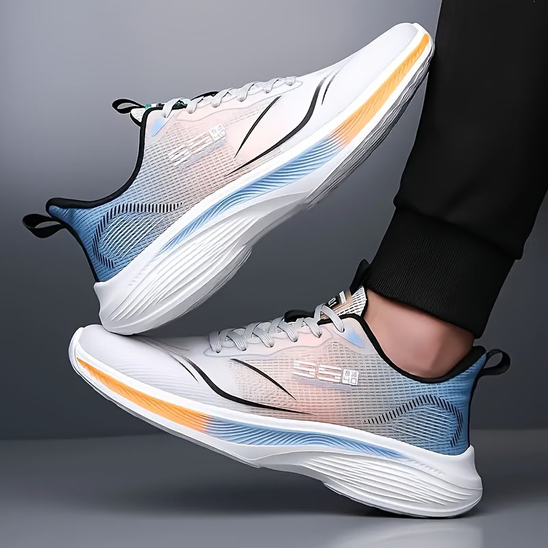 Men'S Breathable Mesh Casual Sneakers | Spring Summer, Soft Anti-Skid Shock Absorption Sole, Ideal for Running And Outdoor Activities, Plus Size, Available in Three Colors - Image 8