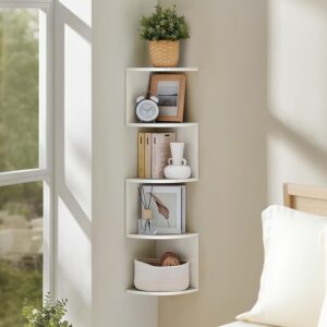 Creative Wall-Mounted Triangular Storage Shelf for Home Use, Featuring a Semi-Circular Partition Bookshelf for Cross-Border Trade, Corner Shelves