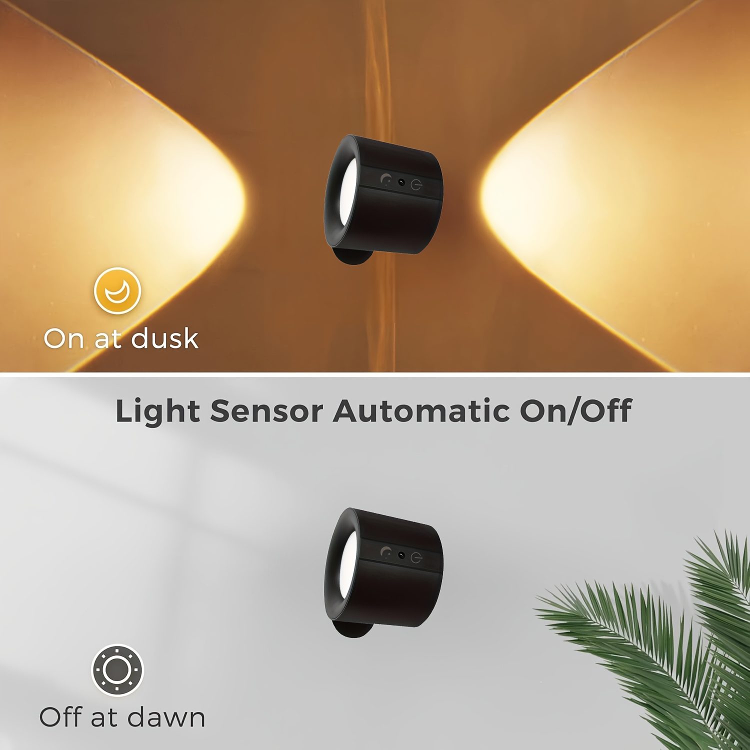 Two Smart Wall Lamps Featuring Three Control Options (Touch, Remote, Daylight Sensor), Rechargeable with a 1200Mah Battery, Adjustable Brightness, Easy Installation, Three Lighting Modes (White, Warm, And a Combination of Both) - Image 4