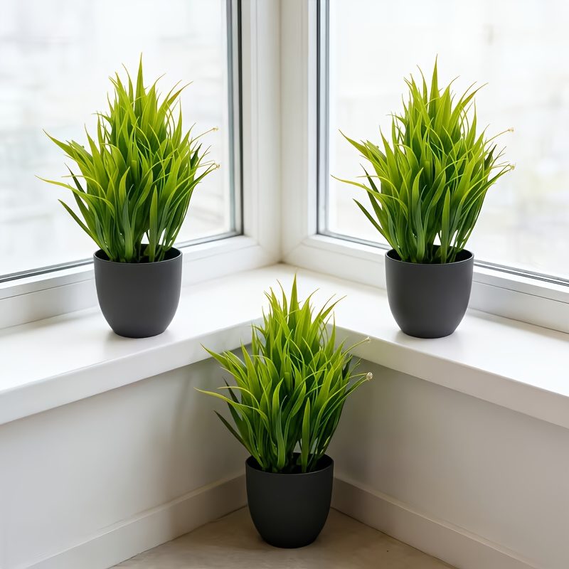 2pcs of Lifelike Artificial Green Potted Plants, Durable, Maintenance-free, and UV-resistant. These Artificial Greenery Pieces Are Suitable for Indoor/outdoor Decor, Perfect for Homes and Offices, Farmhouses and Gardens, and as Four-season Decorative - Image 8