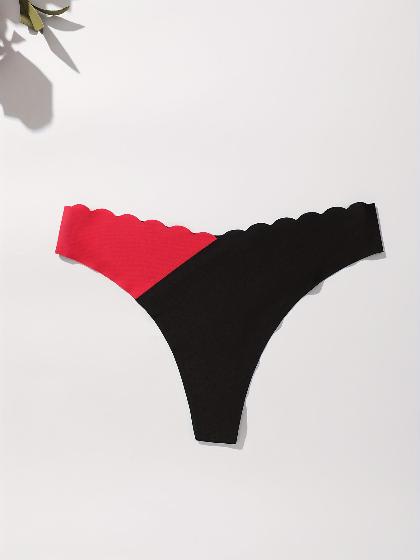 5-Pack Seamless Shell-Shaped Women'S Bikini | Comfortable and Breathable, Color Block Design, Ice Fiber Fabric, Suitable for All Seasons and Daily Wear - Image 7