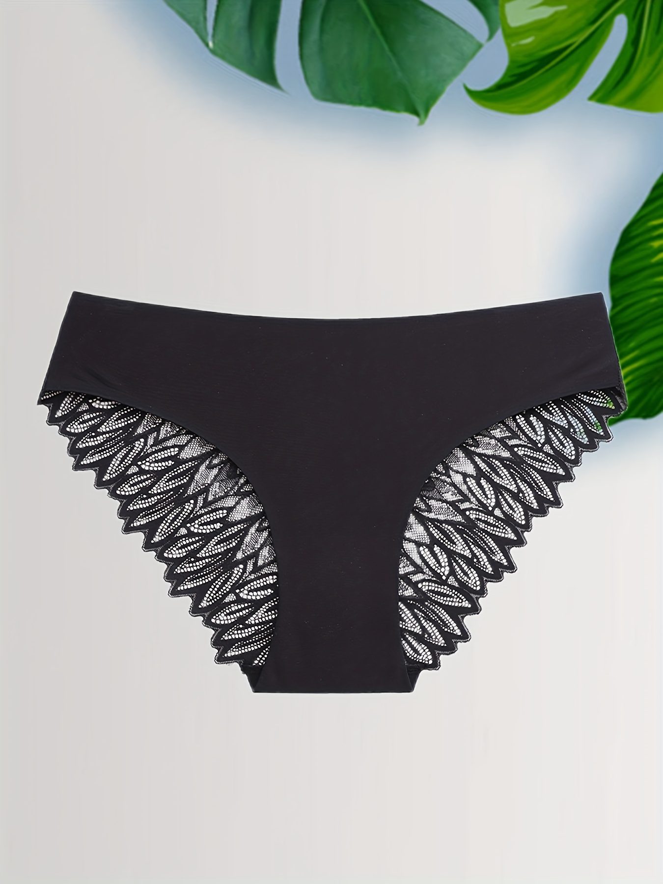 Set of 5 Sexy Lace-Trimmed Women'S Panties, Elegant, Stretchy, And Stylish for Comfortable Wear, Perfect for - Image 7