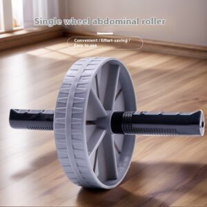 Home Ab Wheel for Toning Abs, Single Roller Exercise Equipment for Slimming Belly and Fitness Training
