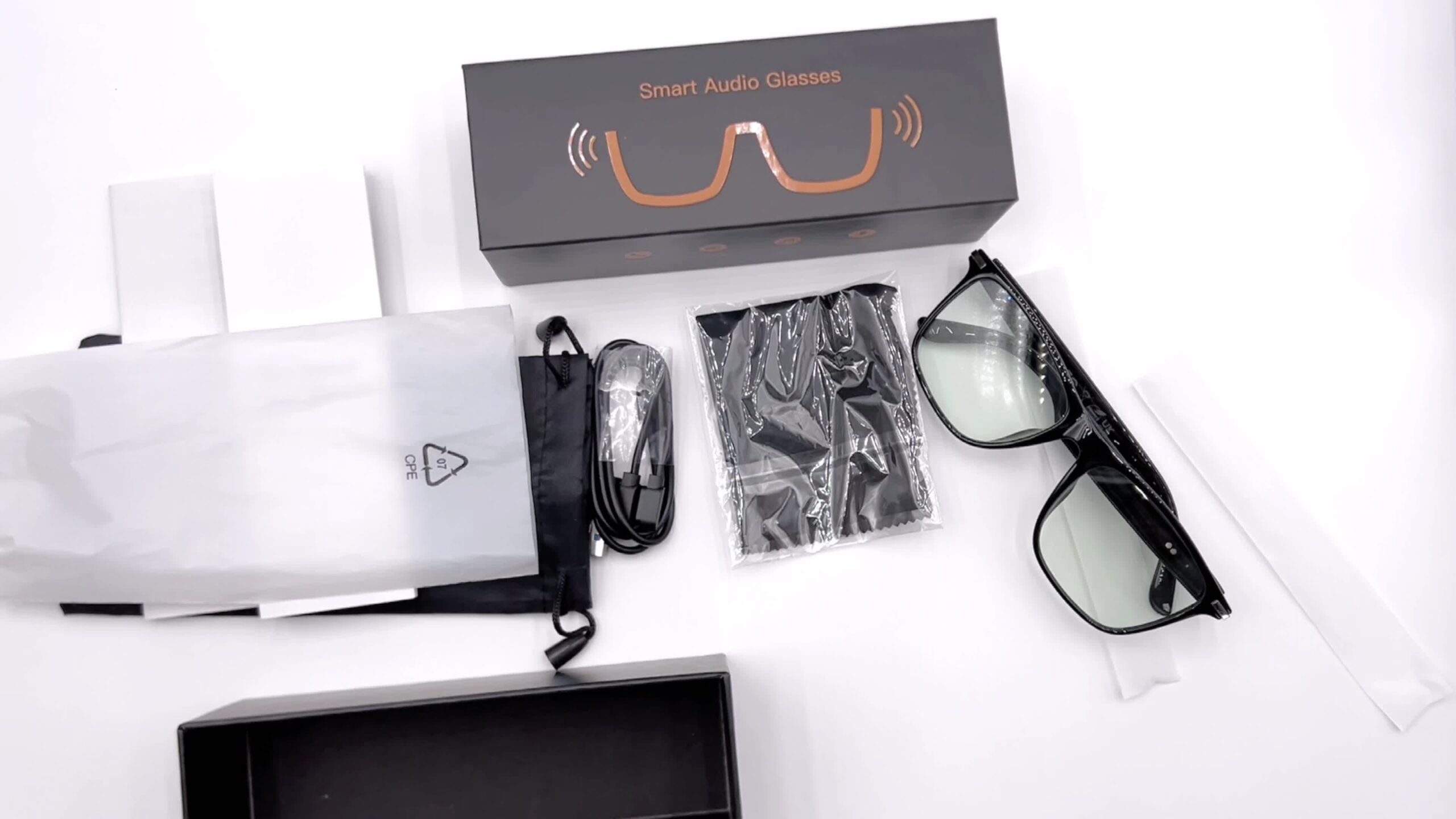 AI Smart Glasses That Support Real-Time Translation in 160 Languages, Featuring a Chat GPT System, New Multifunctional Audio Glasses for Both Men And Women, Equipped with Built-In Microphones And Speakers - Image 12