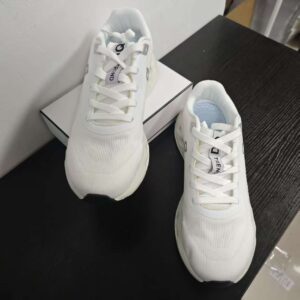New Marathon Sneakers for Men, Lightweight Breathable Woven Running Shoes, Summer Lightweight Cushioned