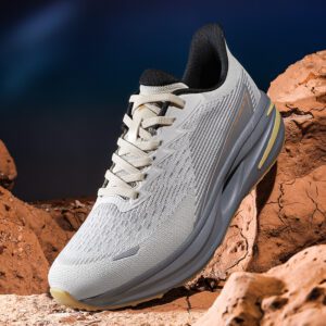NHOT Men's & Unisex Low-Top Hiking & Running Shoes - Breathable Shock-Absorbing Lightweight Sneakers with MD Sole, Soft Cushioned Traction Suitable for Fitness, Trail, Outdoor, Gym, for - Wear, for Couples (Camping, Training)