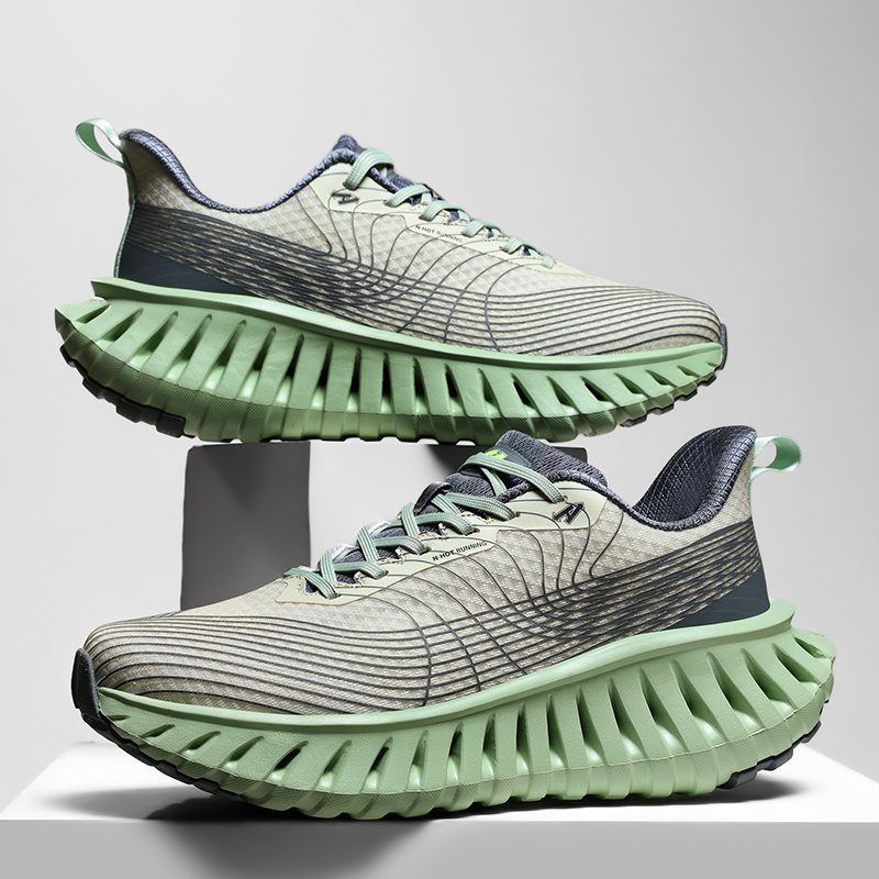 Couple's Sweet Outings& Lightweight Comfort- New Big& Tall Mesh Sneakers Versatile Casual - Image 5