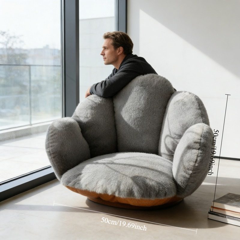 Lazy Tatami Leisure Sofa Cushion, Soft and Comfortable for Long Hours of Sitting Without Fatigue, Solves the Pain Point of Lack of Support When Leaning, Ideal for Relaxing at Home, Suitable for Living Rooms, Bedrooms, and Bay Windows, A Cozy - Image 2