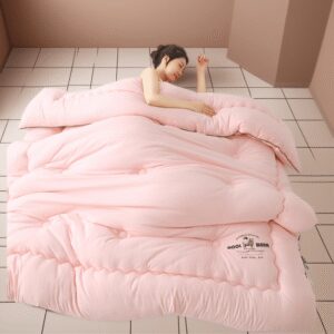 2026 New Model Skin-Friendly Comfortable Washable Cotton Wool Quilt, Lightweight Fluffy Soft Wrap, Cozy Home Bedding