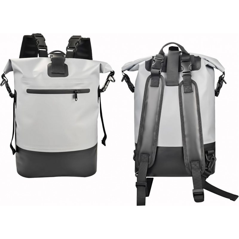 High Quality Backpack - 25L Roll-Top Heavy-Duty Pack | Men's Hiking Backpack for Hiking, Camping, Outdoor Mountaineering, Trekking, Beach Fitness & More: Sports & Outdoor - Image 9
