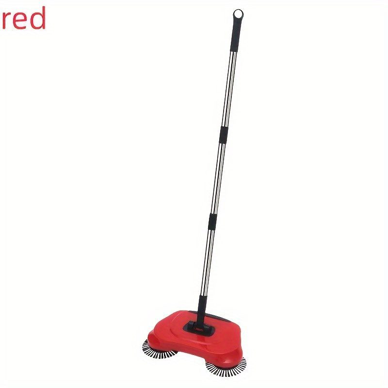 Long Handle Manual Sweeper And Vacuum Set - Multifunctional Push Floor Cleaning Tool for Hard Floors, Tiles, Kitchens, Offices And Pet Hair Removal - Image 5