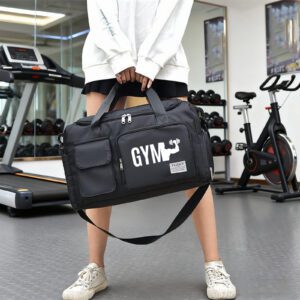 Travel Bag Designed for Fitness Dumbbells, Versatile Duffel Bag And Backpack, Spacious Nylon Travel Bag, Lightweight, Ideal for Gym, Sports, And Overnight Trips