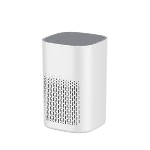 Modern Minimalist Desktop Air Purifier | Upgraded Silent HEPA Filtration System Provides Long-Lasting Clean Air for Bedrooms, Offices, Allergy Sufferers, And Pet Households, Effective Against Pet Hair, Odors, And Dust, Suitable for Office, Desktop