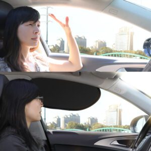 Summer Car Driver's Seat Sunshade, Heat Insulation and Cooling, Car Driver's Seat Sun Visor, Static Cling Laminated Sun Shade, Traceless Sun Shade, Sun Shade That Does Not Block the View of the Driver and Passenger, Summer Car Side Window