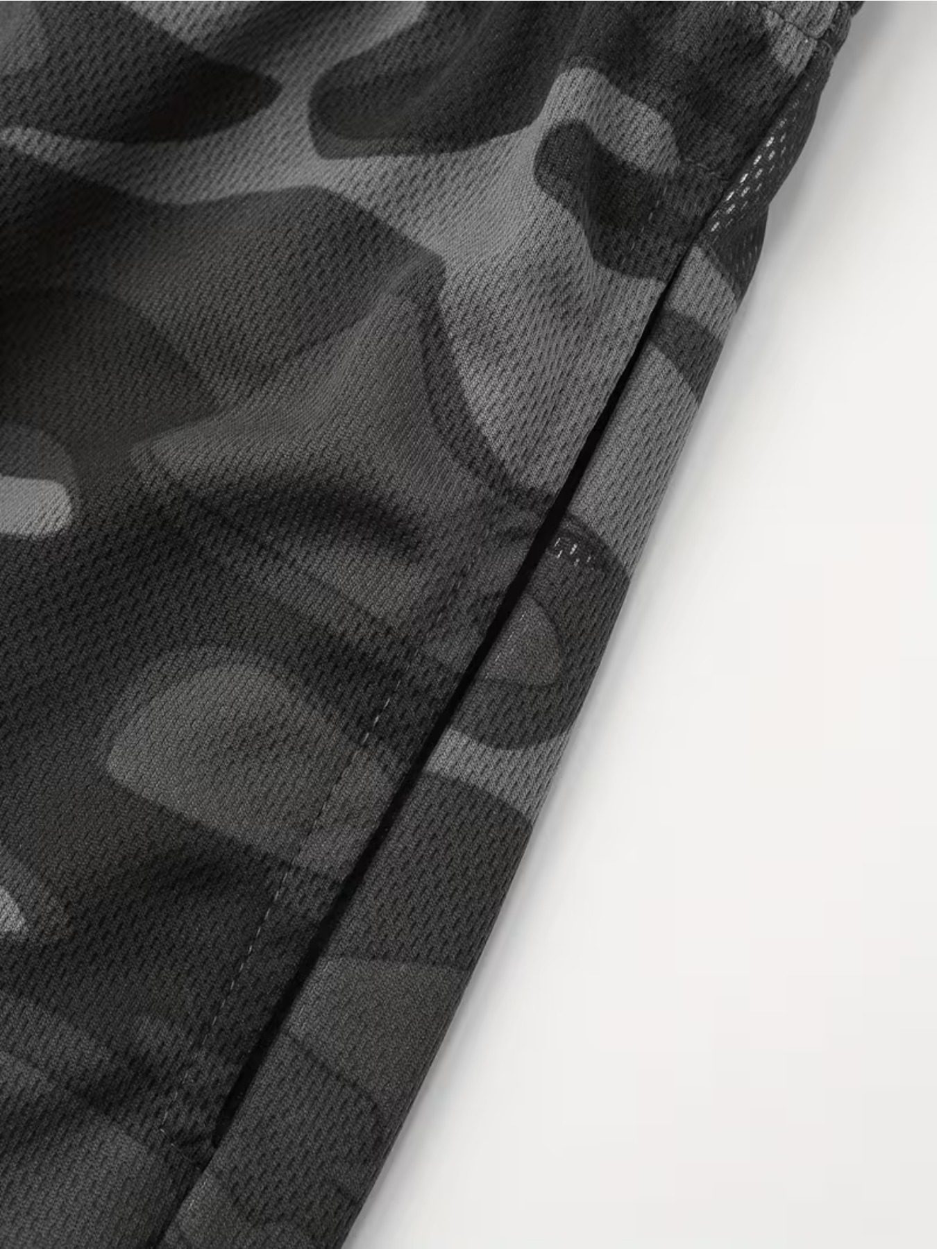 Men'S Running Shorts | Regular Fit, Slight Stretch Fabric, Print Pattern, Drawstring Detail | Suitable For Sports, Training, Hiking & Outdoor Activities In Summer - Image 5