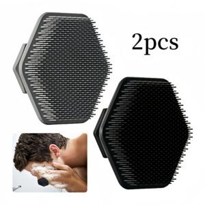 2 Silicone Facial Exfoliating Brushes, Deep Cleaning Massage Tools, Manual Cleaning Brushes