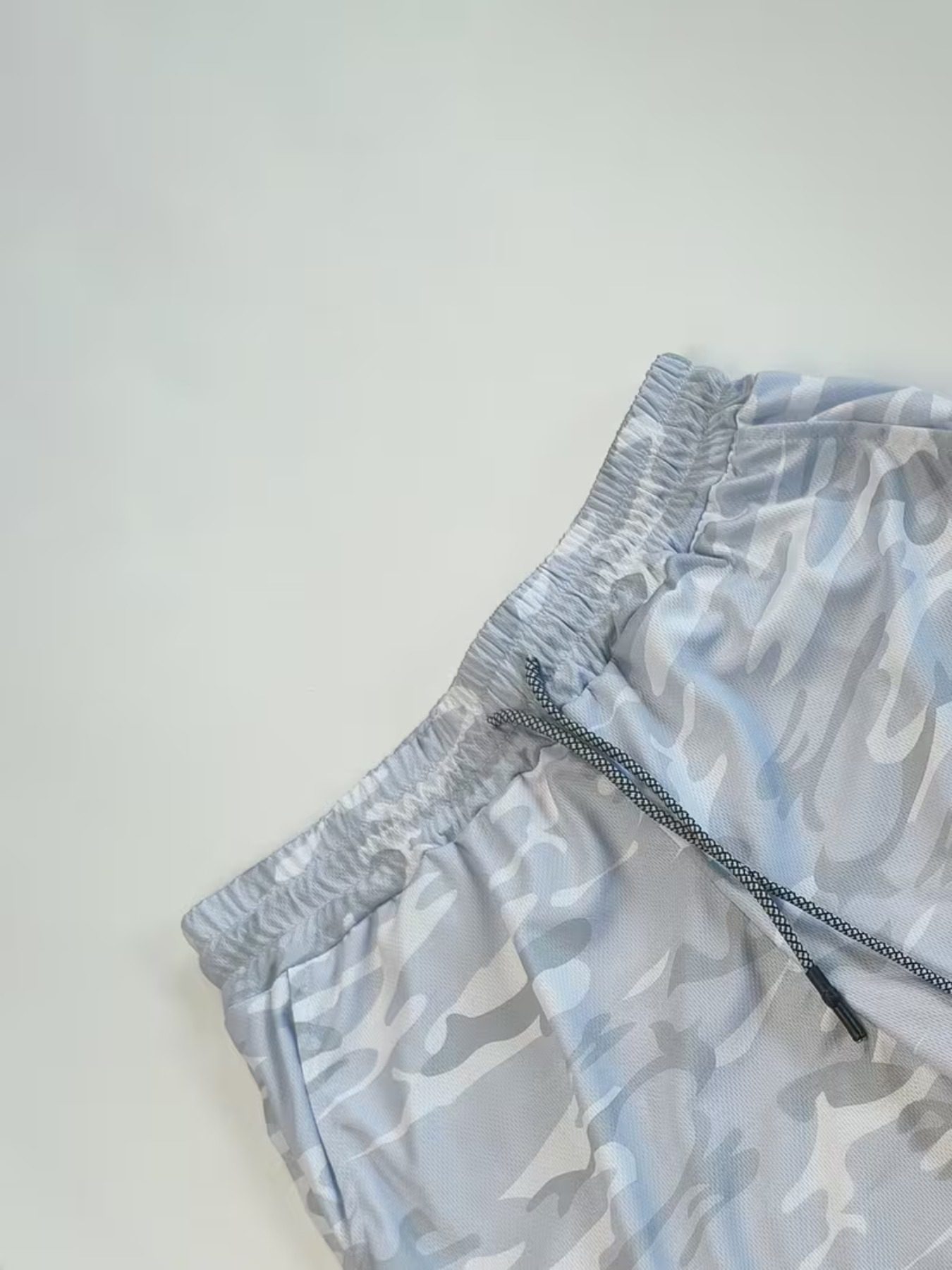 Men'S Running Shorts | Regular Fit, Slight Stretch Fabric, Print Pattern, Drawstring Detail | Suitable For Sports, Training, Hiking & Outdoor Activities In Summer - Image 10