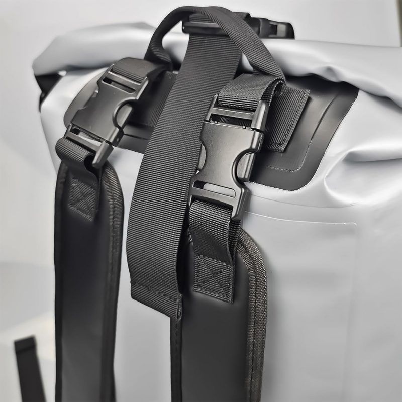 High Quality Backpack - 25L Roll-Top Heavy-Duty Pack | Men's Hiking Backpack for Hiking, Camping, Outdoor Mountaineering, Trekking, Beach Fitness & More: Sports & Outdoor - Image 7