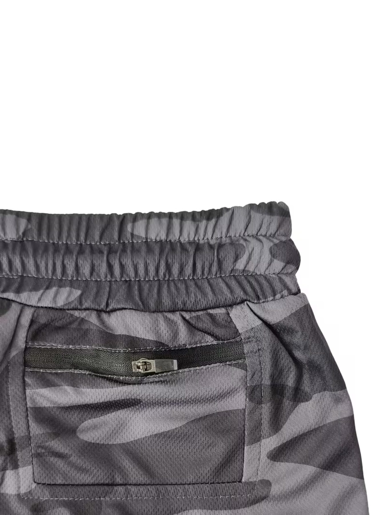 Men'S Running Shorts | Regular Fit, Slight Stretch Fabric, Print Pattern, Drawstring Detail | Suitable For Sports, Training, Hiking & Outdoor Activities In Summer - Image 7