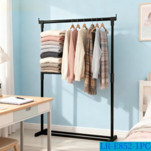 A Multifunctional Indoor/Outdoor Clothes Rack That Saves Space, Suitable for Living Rooms, Laundry Rooms, Balconies, And Changing Rooms