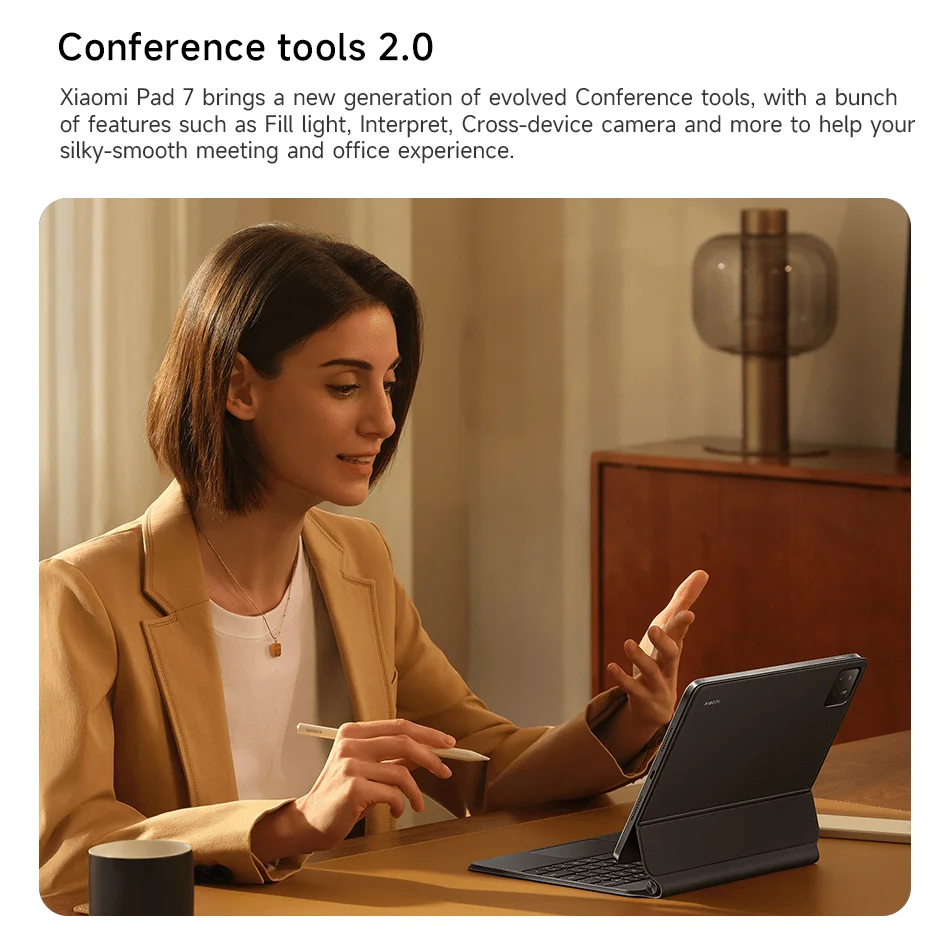 Xiaomi Pad 7 Tablets Global Version Snapdragon 7+ Gen 3 11.2'' 3.2K 144Hz Display 8850mAh 45W Turbo Charging 128GB/256GB - Image 6