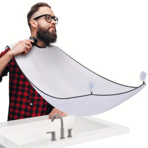 1pc of Beard Bib, a Beard Catcher Made from Non-Stick Material for Men, Suitable for Styling And Trimming, Fits All Sizes