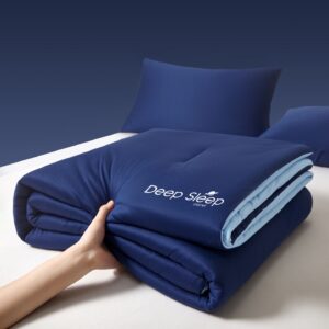 A Cooling Cotton Summer Quilt with Constant Temperature Control for Deep Sleep, an Air-conditioned Summer Quilt for Home Use, a Lightweight Quilt