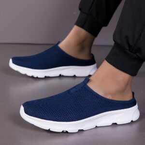 Men'S Slippers, Casual And Sporty Slip-On Shoes with a Lightweight Wide Toe, Comfortable Backless Design, Featuring a Cushioned Outsole, Upgraded Version, Suitable for Indoor, Home, And Outdoor Use for Both Men And Women